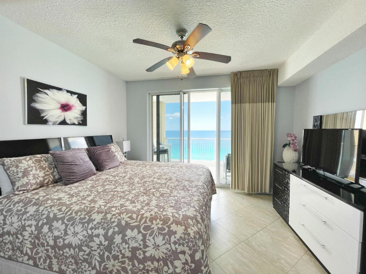 Tropic Winds 1701 Premium Corner Unit With 2 Parkings! Free Beach Chairs Service! Panama City Beach Zewnętrze zdjęcie