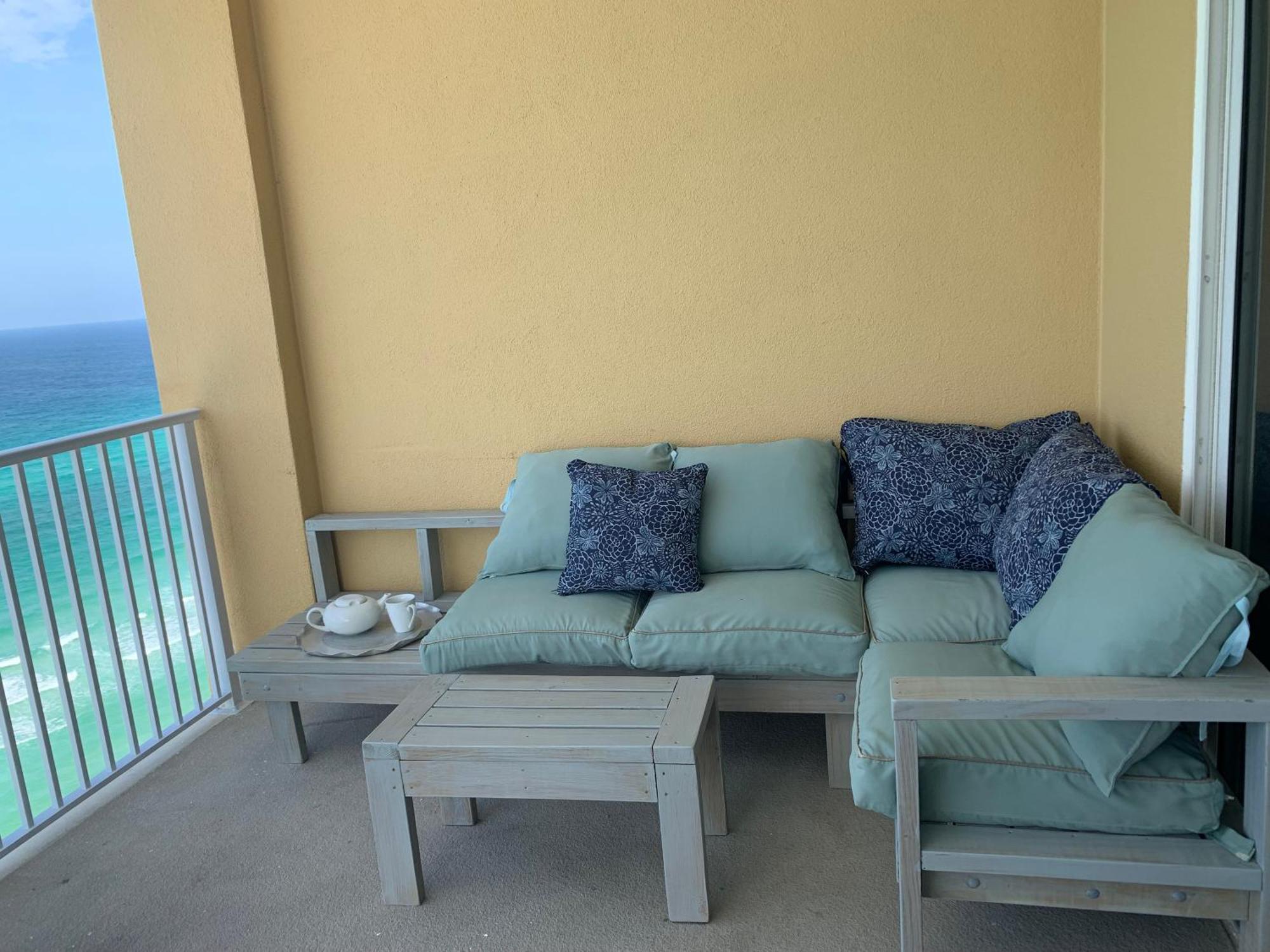 Tropic Winds 1701 Premium Corner Unit With 2 Parkings! Free Beach Chairs Service! Panama City Beach Zewnętrze zdjęcie